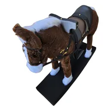 Cavalinho De Balanço PelĂșcia Madeira Cavalinho Infantil Brinquedo Para Crianças De 2 AtĂ© 5 Anos Cavalinho Upa Upa Cavalinho Pula Pula Cavalinho Upa Upa Original Burrinho De Crianca Cavalinho Pocoto Foto mini 4