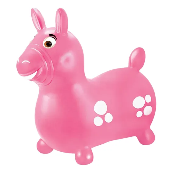 Cavalinho Infantil BebĂȘ Upa Upa Gugu Cor Rosa Lider Foto 1