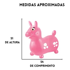 Cavalinho Infantil BebĂȘ Upa Upa Gugu Cor Rosa Lider Foto mini 3