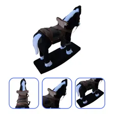 Cavalinho Pula Pula Burrinho De Criança Cavalinho Pocoto Upa Upa Cavalinho Brinquedo Presente Decoração Festa Infantil Lembrança Balanço Gangorra Diversão Balanco De Crianca Tema Fazendinha Animais Foto mini 4