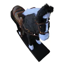 Cavalinho Pula Pula Burrinho De Criança Cavalinho Pocoto Upa Upa Cavalinho Brinquedo Presente Decoração Festa Infantil Lembrança Balanço Gangorra Diversão Balanco De Crianca Tema Fazendinha Animais Foto  mini 1