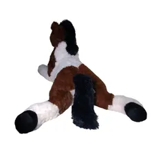 Cavalo Marrom Deitado 85 Cm - Pelúcia Grande Foto mini  3
