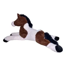 Cavalo Marrom Deitado 85 Cm - Pelúcia Grande Foto mini 4