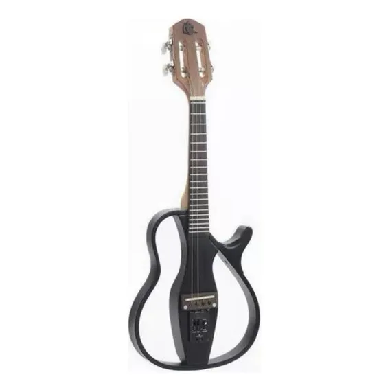 Cavaquinho Marquês Vazado Silent Eletro Acústico Cor Preto Foto 1