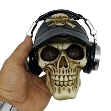 Caveira Crânio Decorativo Em Resina Foto mini 4