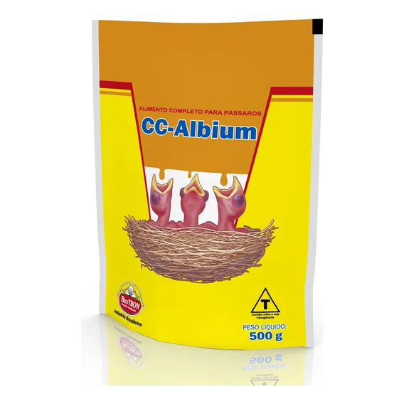 Cc-albium 500g - Biotron - Alimento Papa P/ Filhotes Foto 1