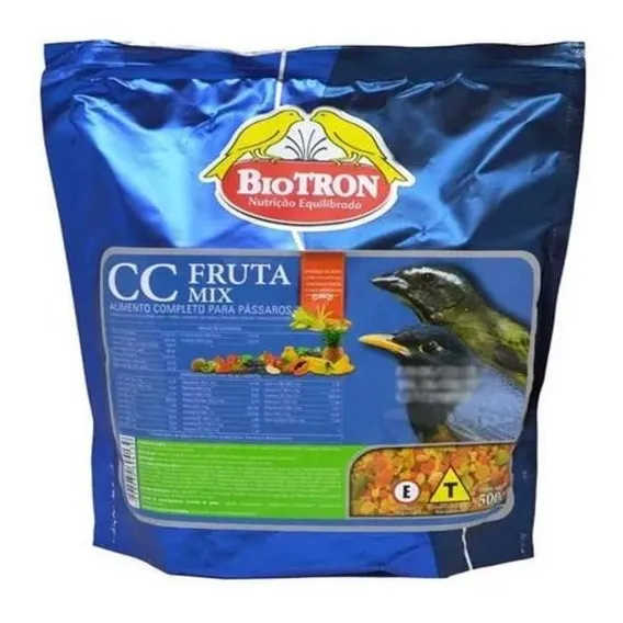Cc Fruta Mix - 500g - Biotron - Papa De Frutas Para PƔssaros Foto 1