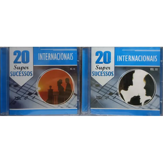 Cd 20 Super Sucessos Internacionais - Vol. 01 E Vol 02 Foto 1