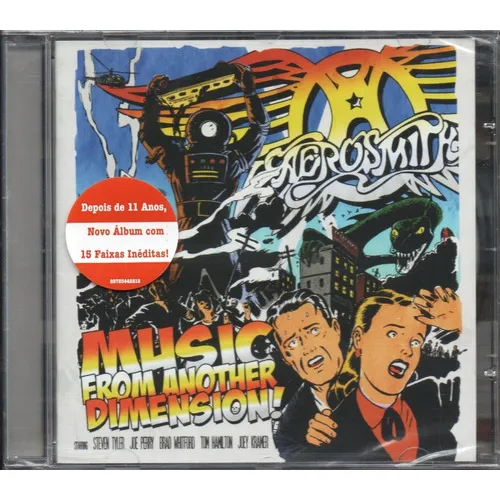 Cd Aerosmith Music From Another Dimension - Original E Lacra Foto 1