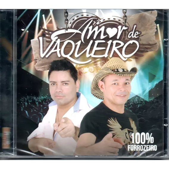 Cd Amor De Vaqueiro - 100% Forrozeiro Foto 1
