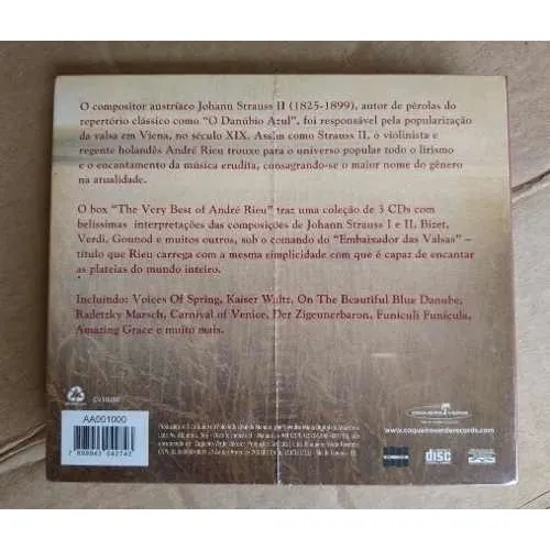 Cd - André Rieu - The Very Best Of - Box Com 3 Cds Foto 1