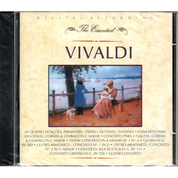 Cd Antonio Vivaldi - The Essential Foto 1