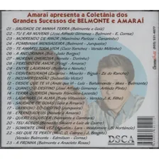 Cd Belmonte E Amaraí Os Grandes Sucessos 23 Músicas Foto mini 4