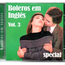 Cd - Boleros Em Inglês - Volume 3 - Eric Carmen - Lacrado Foto  mini 1