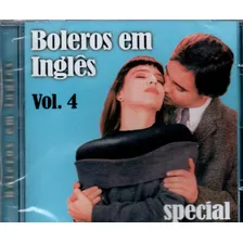 Cd - Boleros Em Inglês - Volume 4 - Rick Astley - Lacrado Foto  mini 1