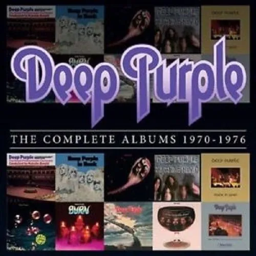 Cd Box Deep Purple The Complete Álbuns 1970-1976 Foto 1