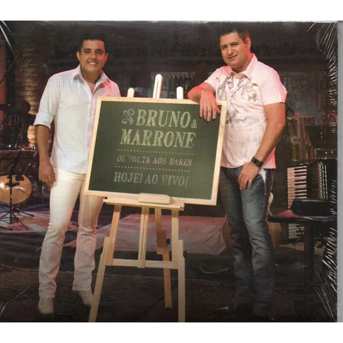 Cd Bruno & Marrone De Volta Aos Bares Lacrado! Novo Foto 1