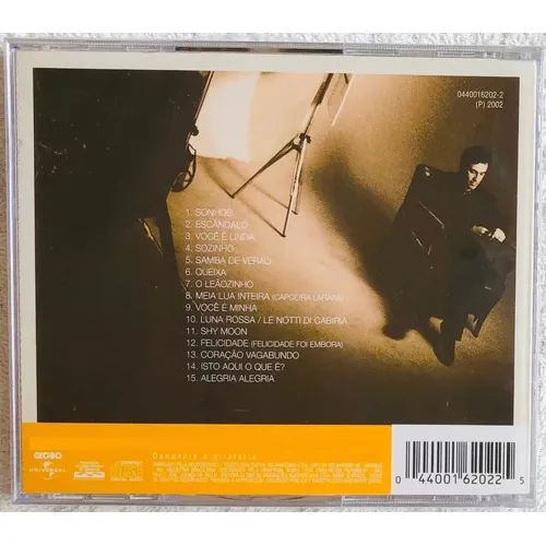 Cd Caetano Veloso Novelas Lacrado 2002 Foto 1