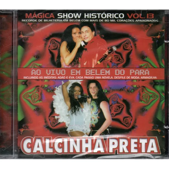 Cd Calcinha Preta - Vol. 13 - Ao Vivo Em Belém Do Parå Foto 1