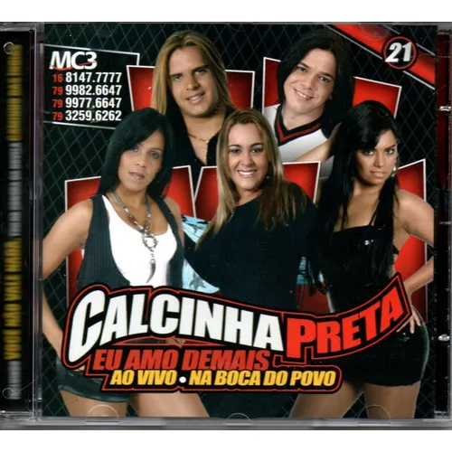 Cd Calcinha Preta Ao Vivo Na B Foto 1