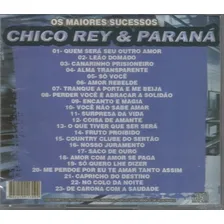 Cd Chico Rey E Paraná - Os Maiores Sucessos Foto mini 2
