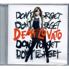 Cd Demi Lovato - Dont Forget Foto  mini 1