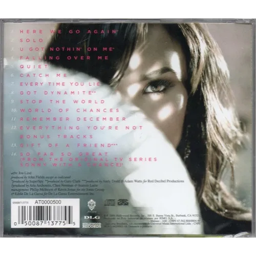 Cd Demi Lovato - Here We Go Again Foto 1