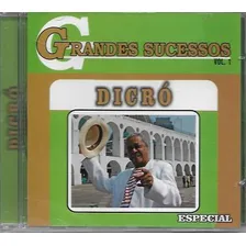 Cd Dicró - Grandes Sucessos, Vol. 1 Foto  mini 1
