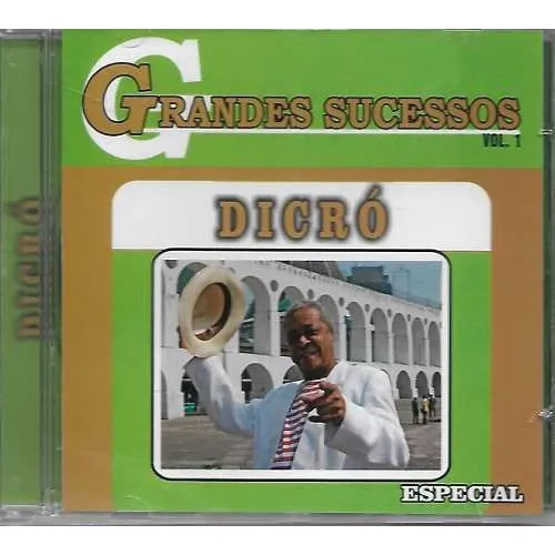 Cd Dicró - Grandes Sucessos, Vol. 1 Foto 1