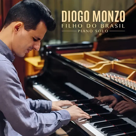 Cd - Diogo Monzo - Filho Do Brasil, Piano Solo Foto 1