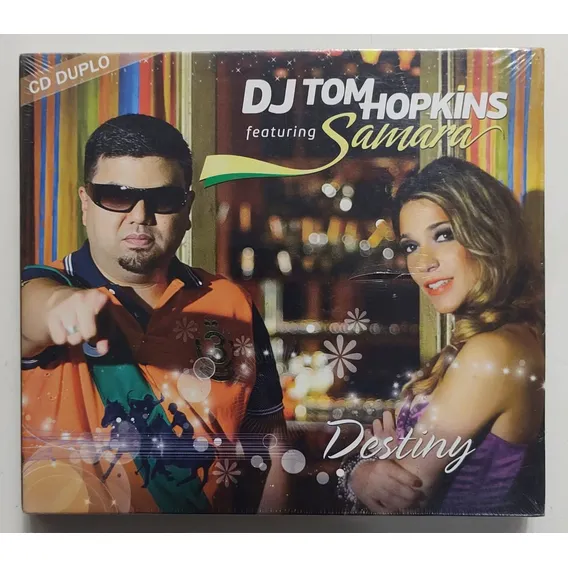 Cd Duplo - Dj Tom Hopkins, Featuring Samara - [ Destiny ] Versão Do Álbum Estandar Foto 1