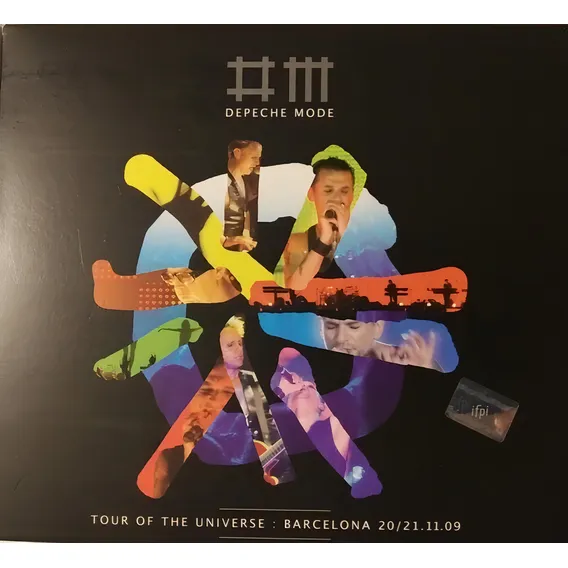 Cd Duplo + Dvd Depeche Mode Tour Of The Universe Barcelona Foto 1