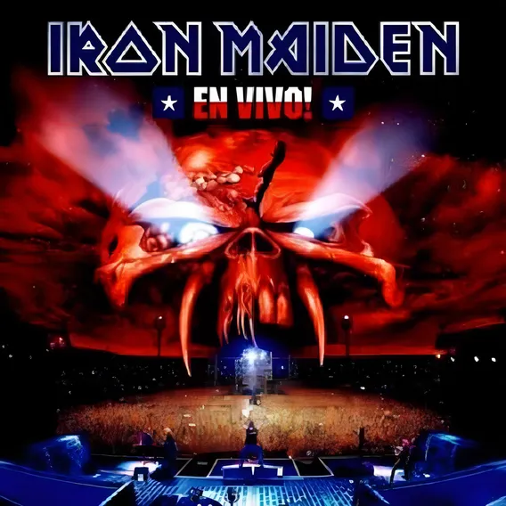 Cd Duplo Iron Maiden - En Vivo Foto 1