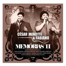 Cd Duplo Lacrado César Menotti & Fabiano Memórias 2 Original Foto  mini 1