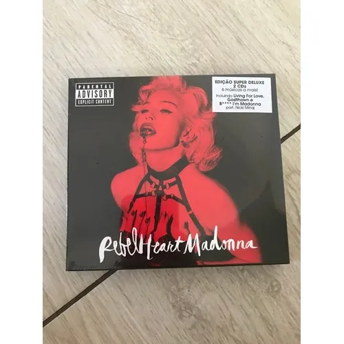 Cd Duplo Madonna - Rebel Heart Edição Super Deluxe (lacrado) Foto 1