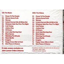 Cd +dvd John Lennon - Power To The People - The Hits Foto mini  2