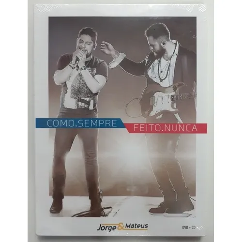 Cd / Dvd Jorge & Mateus - Como Sempre / Feito Nunca Foto 1