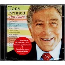 Cd + Dvd Tony Bennett: Viva Duets - Original & Lacrado Foto  mini 1