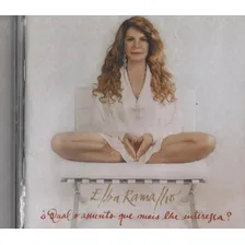 Cd Elba Ramalho - ¿qual O Assunto Que Mais Lhe Interessa Foto  mini 1