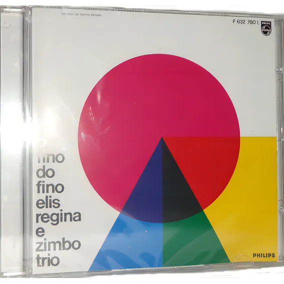 Cd Elis Regina E Zimbo Trio O Fino Do Fino Lacrado Remaster Foto 1