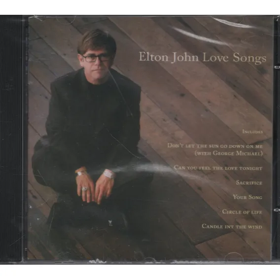 Cd Elton John Love Songs Foto 1