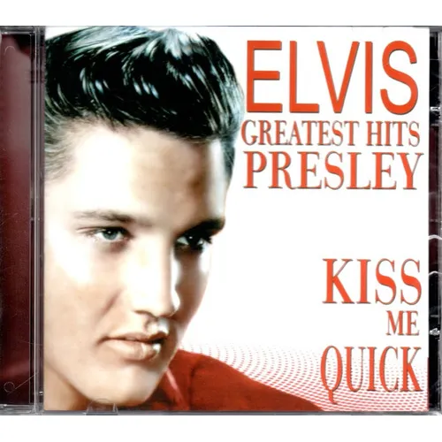 Cd Elvis Presley - Greatest Hits Kiss Me Quick - Orig Lacrad Foto 1