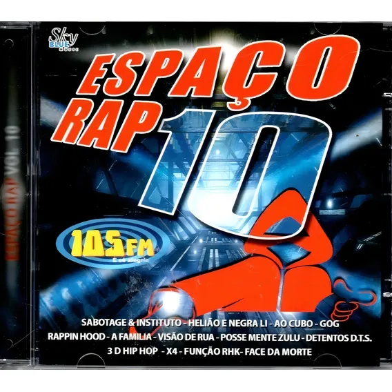 Cd Espaço Rap - Lote 2cds Vol. 10 E Vol. 11 Foto 1