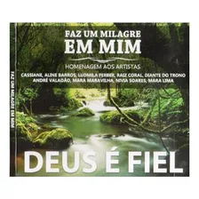 Cd Faz Um Milagre Em Mim - Homenagem Aos Artistas Foto mini 1