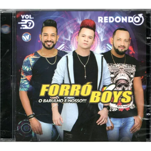 Cd -forro Boys -redondo Vol 7 Foto 1