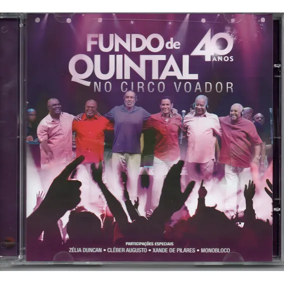 Cd Fundo De Quintal - No Circo Voador 40 Anos Foto 1