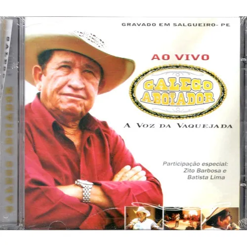 Cd Galego Aboiador - Ao Vivo: A Voz Da Vaquejada Foto 1