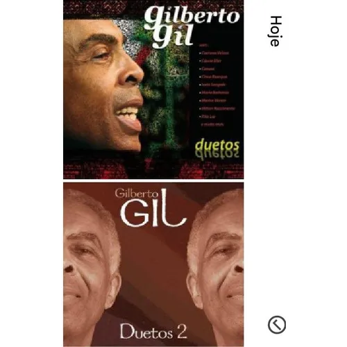 Cd Gilberto Gil - Duetos + Cd Gilberto Gil - Duetos 2 Foto 1