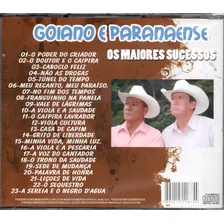 Cd- Goiano E Paranaense - Os Maiores Sucessos Foto mini 2