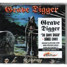 Cd Grave Digger The Grave Digger Br Lacrado Slipcase Foto mini 1